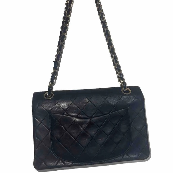 🖤 SALE!!Authentic Vintage small Chanel double flap - Picture 5 of 16
